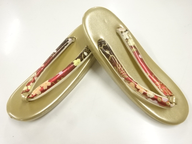JAPANESE KIMONO / JAPANESE-STYLE ZORI (SIZE L)
